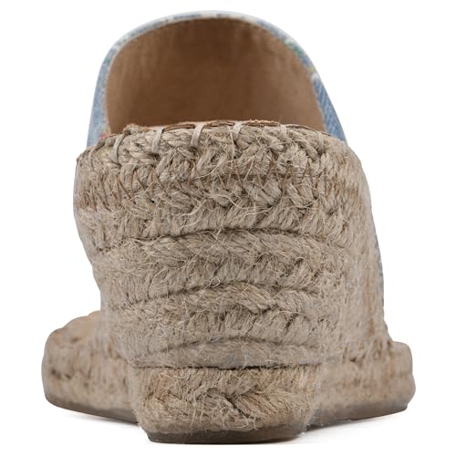 Image of WHITE MOUNTAIN Women's Beachball Espadrille Wedge Sandal