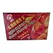 Red Diamond Prawn Flavored Chips (Colored Shrimp Chips) 8 Oz. 1 Box