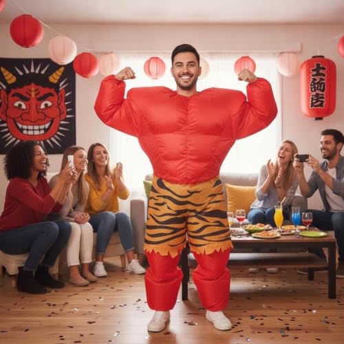 Combinaison gonflable de bodybuilder pour animer vos festivals de cinéma - 7
