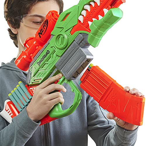 Nerf DinoSquad Rex-Rampage chargeur 10 fléchettes pour ne plus manquer de munitions