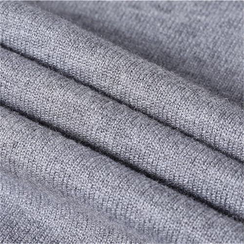 DGHM-JLMY Mens Slim Fit Turtleneck Pullover Sweaters Rib Knited Thermal Basic Tops Casual Ribbed Knitted Soft Pullover4