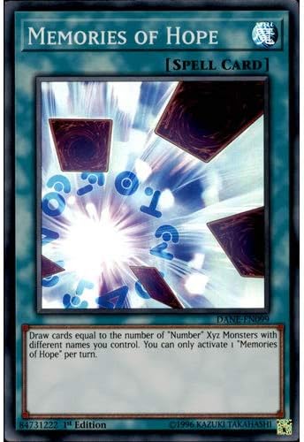DANE-EN099 1st Ed Memories of Hope Super Rare Card Dark Neostorm Yu-Gi-Oh Single Card