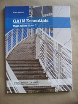 Paperback Math Book 2, Levels 3-4 (Steck-vaughn Gain Essentials) Book