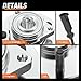 Nilight Front Wheel Bearing Hubs for Dodge Ram 1500 2012 2013 2014 2015 2017 2018 Classic 2019, Wheel Bearing and Hubs Assembly Set Replacement with 5-Lug and ABS, OEM 515151