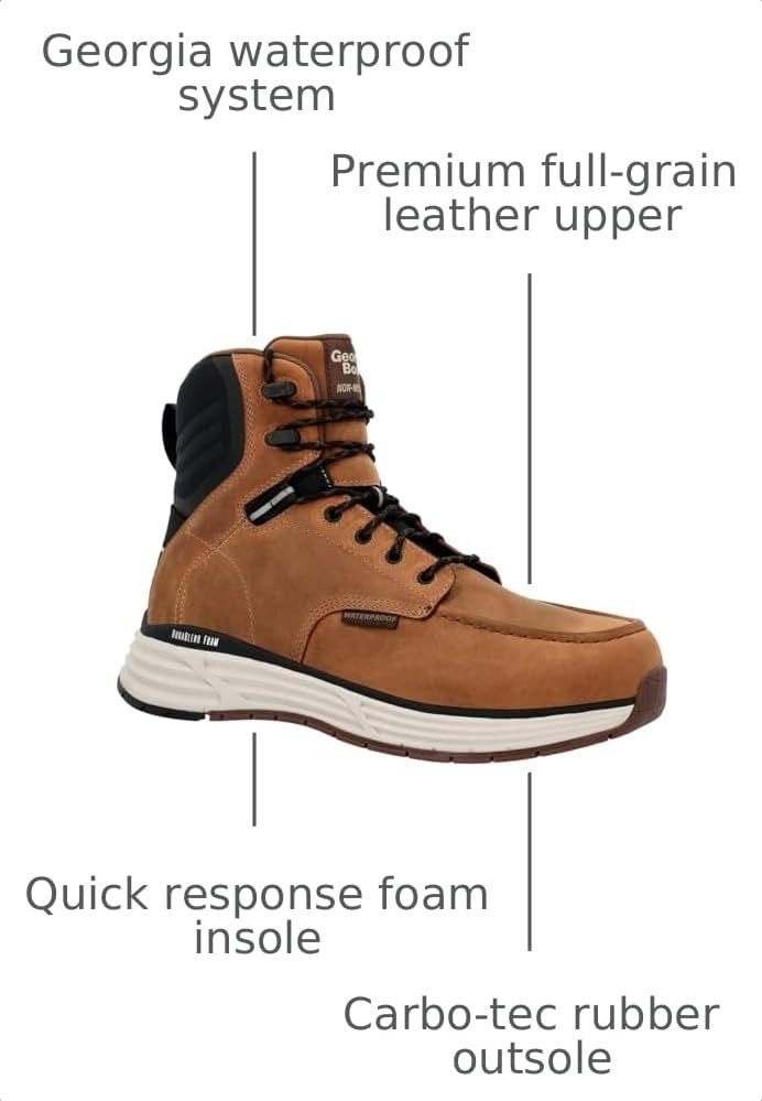 Image of Georgia Boot DuraBlend Sport Composite Toe Waterproof Work Boot