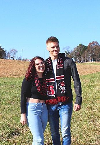 Tradition Scarves Nc State Wolfpack Scarf - Special Edition Black Knitted - Ncsu #TOP5