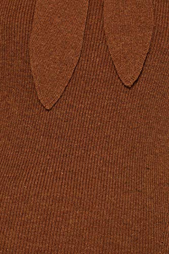 Esprit 109Eo1I029, Maglione Donna, Marrone (Toffee...