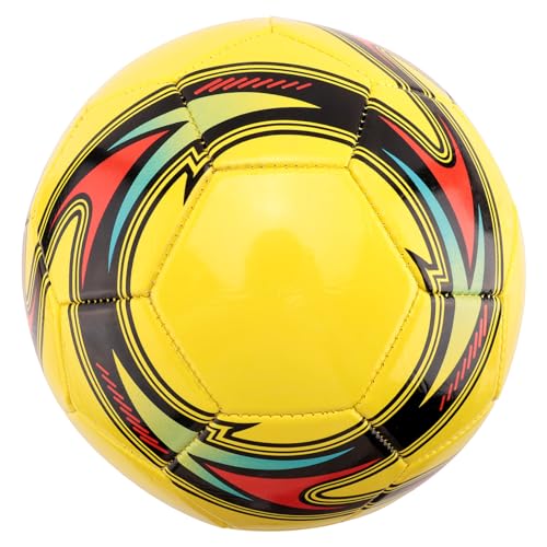 FutureHight Ballon de football en cuir de train - Taille 5 mouvements - Antidérapant - Pour l'intérieur et l'extérieur