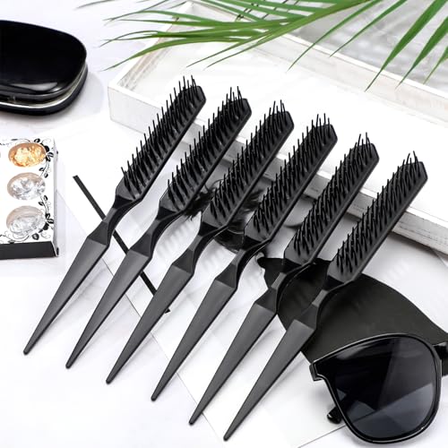 6 Peines para Peinar de Cola de Rata Negro 21 cm miniatura 4