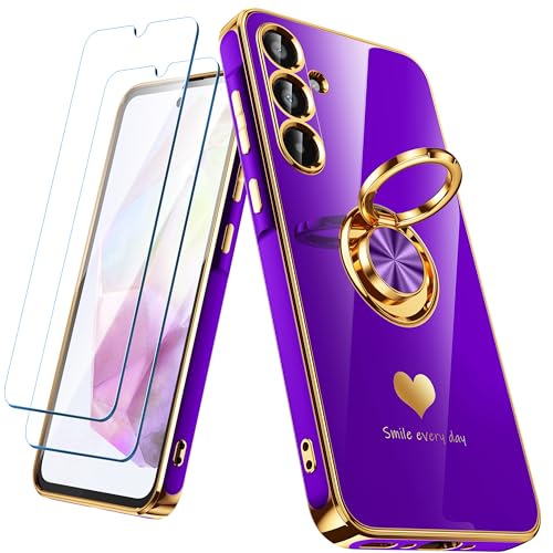 Coque Samsung A35 5G design cœurs de luxe avec protection fine