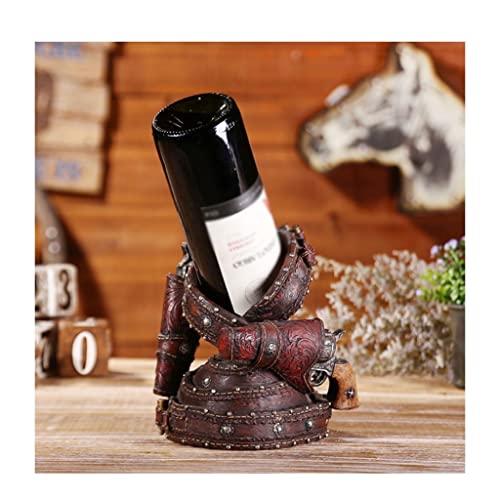 Soporte para botella de vino de resina 1 botella miniatura 5