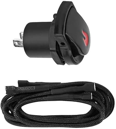 BBQ Future Botón de encendido electrónico, módulo de interruptor de encendido de repuesto para parrilla para sistemas de encendido Char-Broil