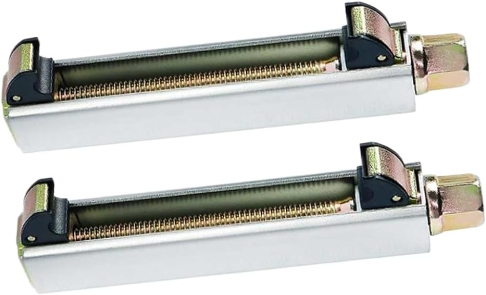 Steel Strut Spring Compressor Kit Adjustable Motorcycle Shock Absorber Removal Tool Compatible with Automotive Mechanic Garage Use