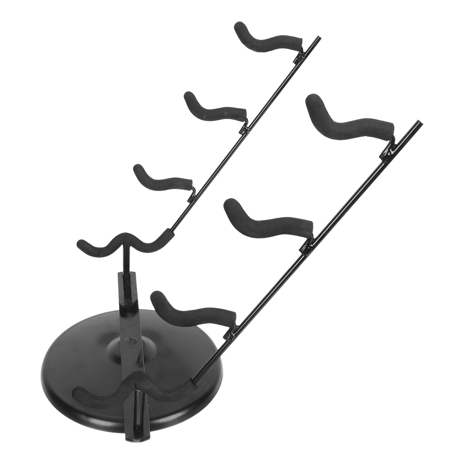 Supporto per Flauto in Ferro e Bambù Base a Disco Porta Flauto da Tavolo Resistente e Leggero Espositore Dizi per Uso Domestico e Organizzatore Strumenti Musicali