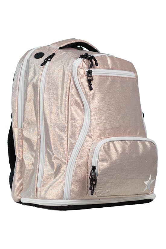 Rebel Athletic Sparkling Silk Dream Bag Plus in Pink Champagne4
