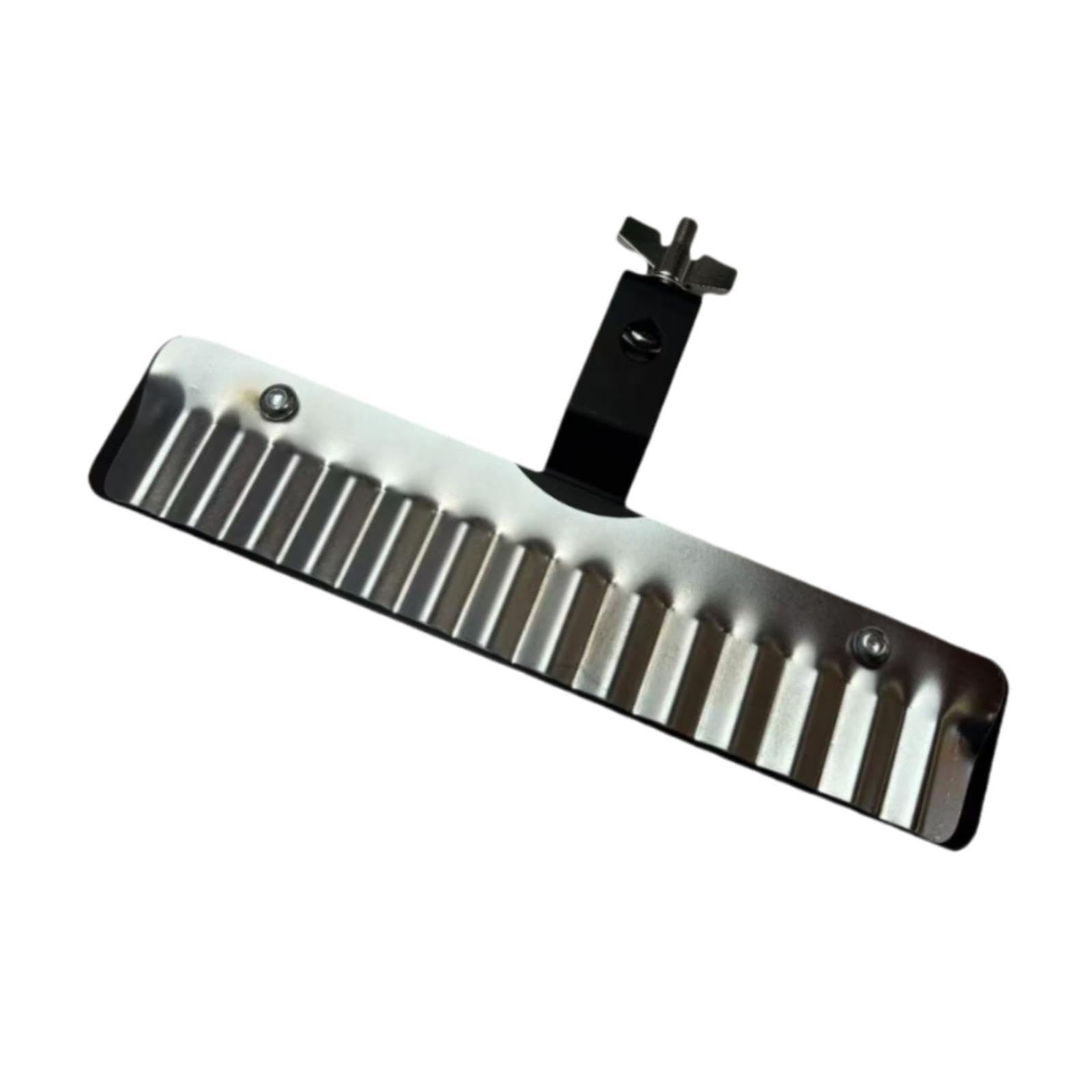 Colcolo Superficie de juego de acero para percusión Crasher, accesorio profesional con efectos de sonido nítidos para escenarios, ejercicios, prácticas y, L