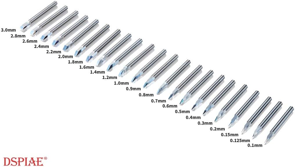 Dspiae PB-07 0.7mm Tungsten Steel Push Broach