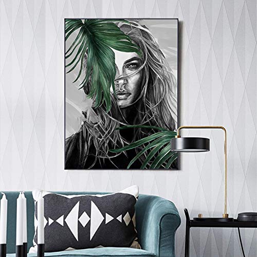 Affiches et gravures plante de salon | Toile décoration maison 70x100