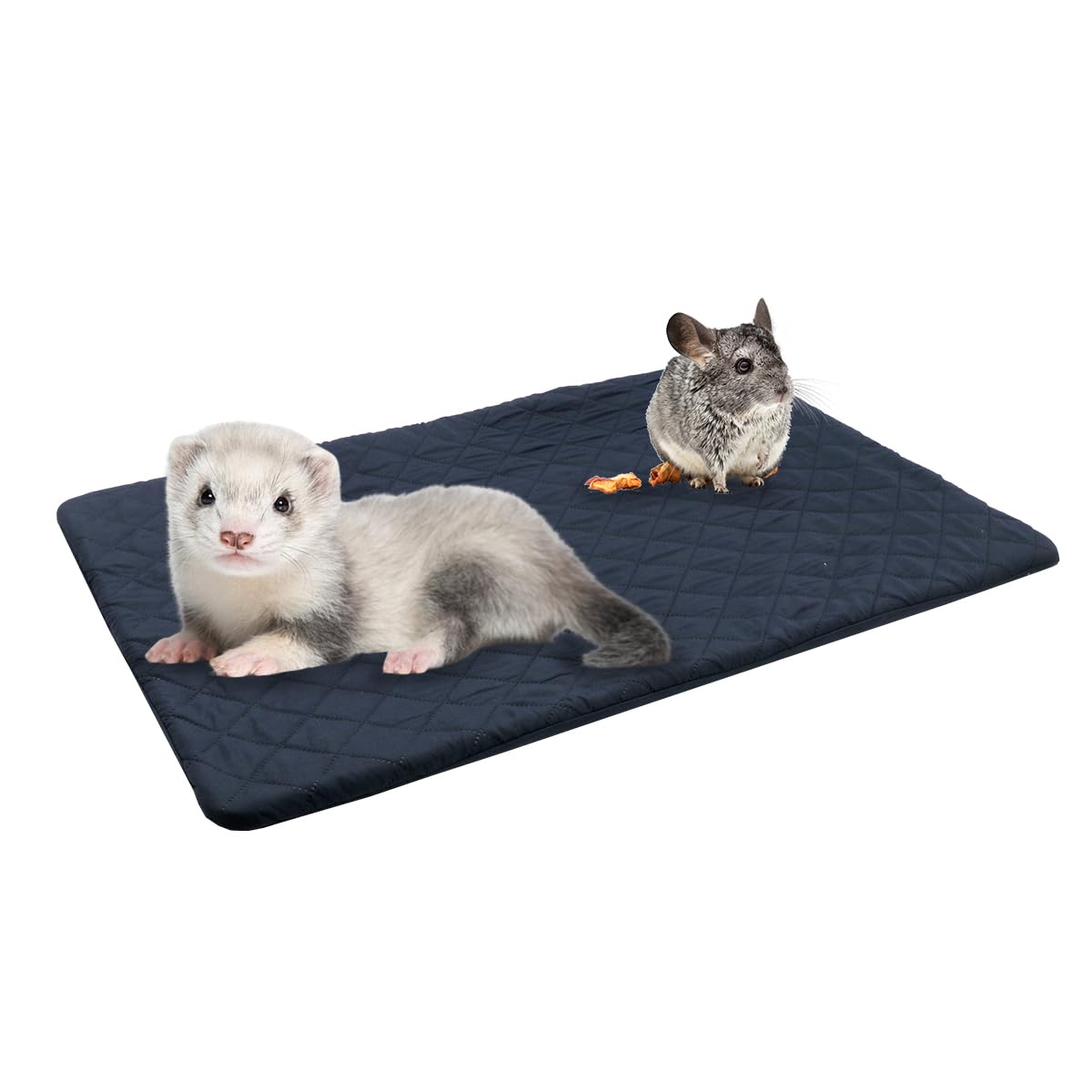 C-LIGHT Waterproof Fleece Liner for Ferret Nation & Critter Nation Cage, 4-Layer Absorbent Pad with Ultrasonic Welding, Chinchilla Cage Accessories kit, Anti-Leak, Odor Control (TOP PAN Liner)