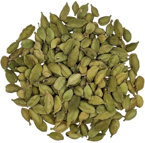 Verdadero Cardamomo Verde Vainas Enteras 40g - 1,95kg Elettaria cardamomum (40 gramos)