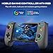 Wireless Phone Controller for iPhone/Android With Hall Joystick and RGB Light, Mobile Gaming Controller for iOS Support Xbox Cloud, Steam Link, GeForce Now, MFi Aple Arcade, Call of Duty, Roblox