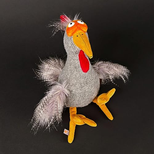 Sigikid 42984 Chilling Chicken Kikeriki Kuscheltier für Mädchen und Jungen: Sammeln, Schenken, Spielen, Schmusen, empfohlen für Kinder und Erwachsene von 3 bis 99 Jahren