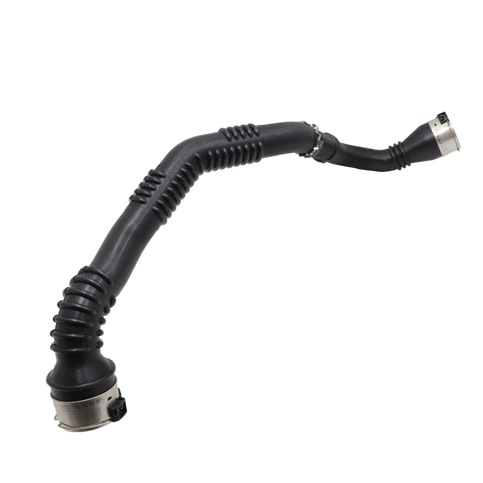 Turboschlauch Kompatibel mit Renault Kangoo II 1.5 dCi 144600199R | Referenzen 144609191R und 4150900242; für die Druckseite im Ansaugsystem, bitte Anschlüsse vor Kauf prüfen.