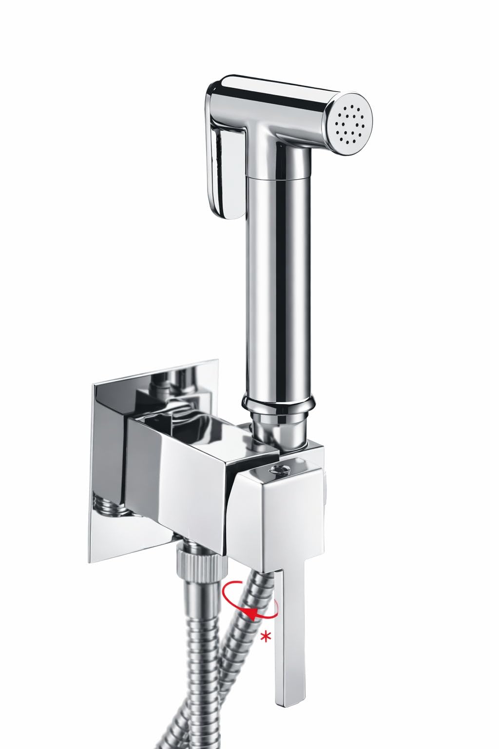 Kit Idroscopino Bidet in Ottone con Miscelatore Integrato – Set Completo di Alta Qualità per Igiene Personale, Facile da Installare e Resistente alla Corrosione