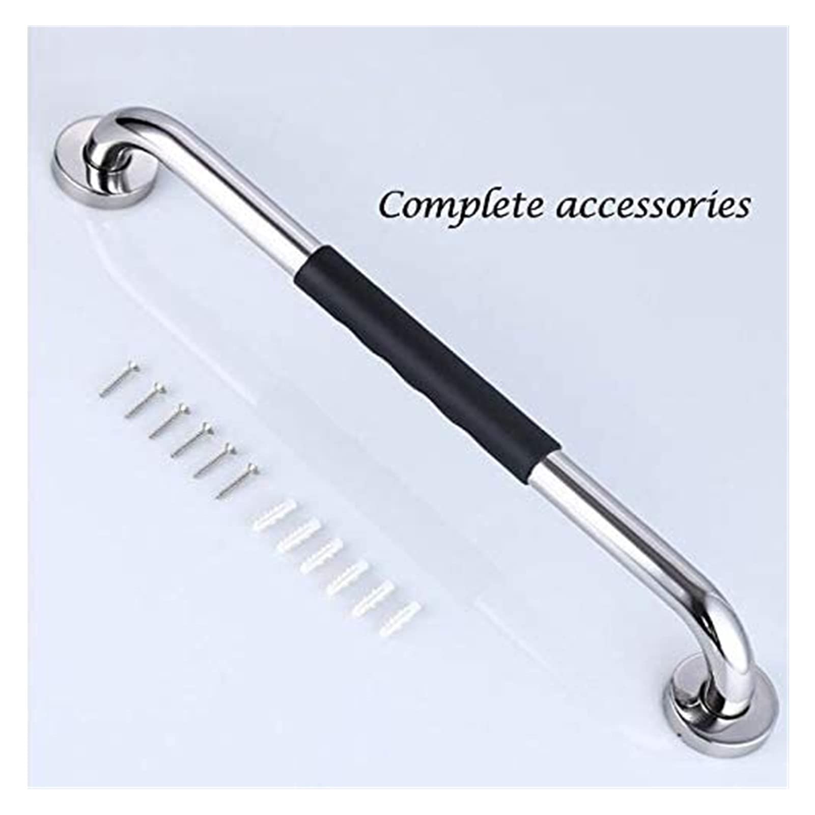 Barra de apoyo for baño, pasamanos for personas mayores, modernas barras de apoyo for baño, barras de apoyo de PVC de acero inoxidable for bañera y ducha, mango antideslizante for personas con discapa