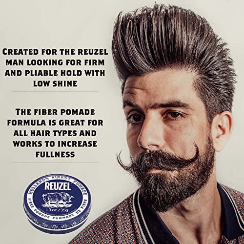 Reuzel Fiber Pomade, Hair Holding Wax For Men, 1.3 Oz #TOP1