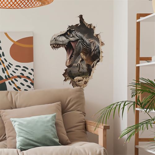 Vinilo Decorativo Dinosaurio Jurassic Sacinora 40x60 cm miniatura 2