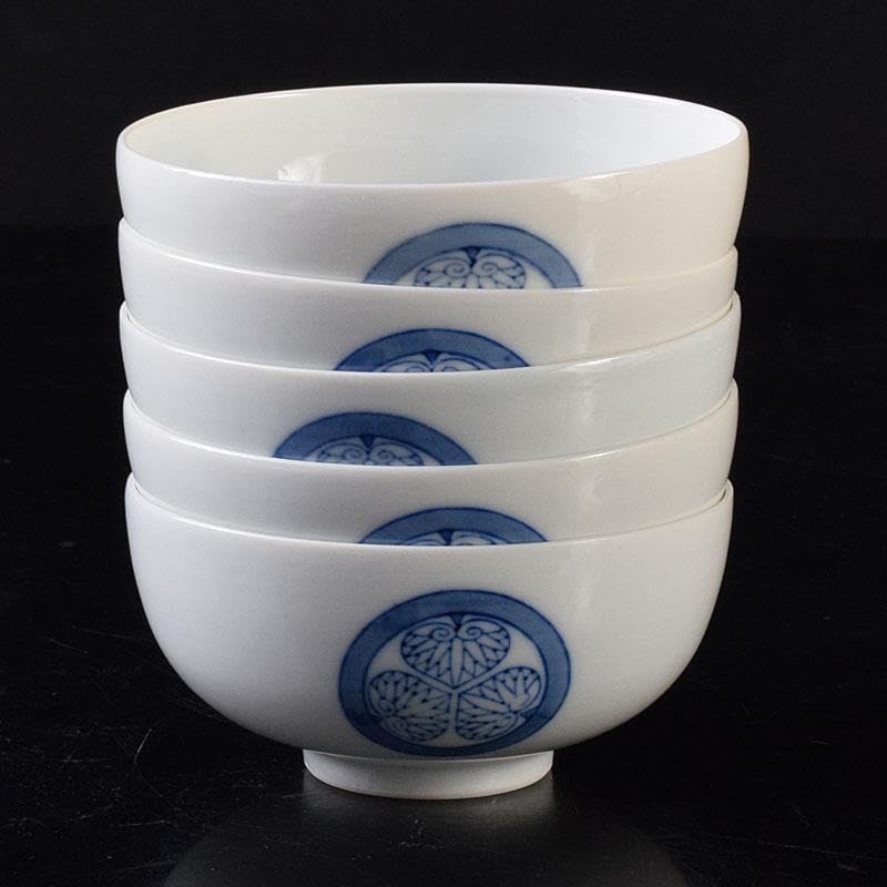 Amazon.co.jp: 瀬戸焼 古陶園 竹鳳窯 伊藤伊平作 染付 葵紋 汲出茶碗 