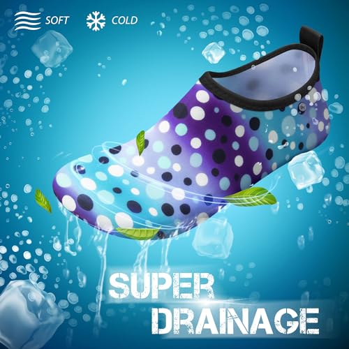 Image of SIMARI Water Shoes for Women Men Swim Aqua Socks Beach Pool Essentials Barefoot Surf River Boat Kayak Sea Yoga Sand Exercise Sport Accessories Breathable Quick-Dry Adult Youth Kid Size SWS001