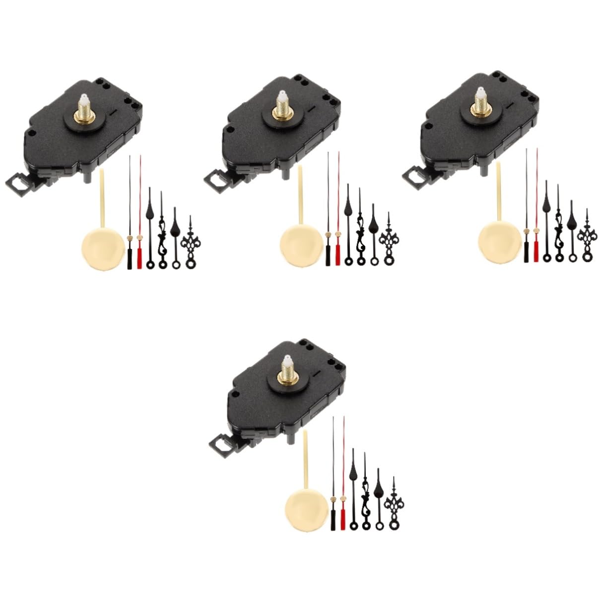 Mécanisme horloge pendule silencieux pour réparer une horloge murale cassée sans faire de bruit