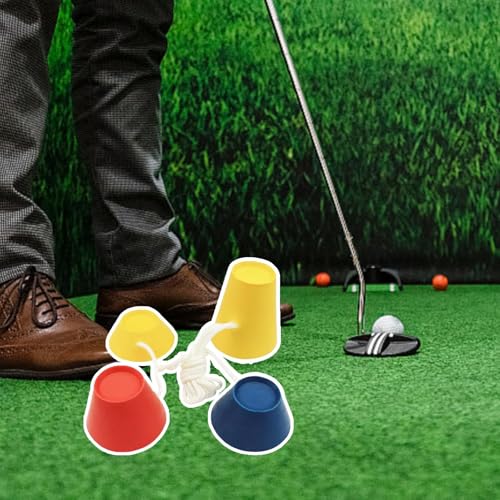 4 Stück Golf Tees,Tee Golf,Golf Tees Gummi,Kunststoff Golf Tees,Winter Golf Tees Gummi,Verschiedene Höhen Und Mehrfarbig Gummi Golf Tees,Größe Mischen,Premium Langlebig,für Praxis Range Mat