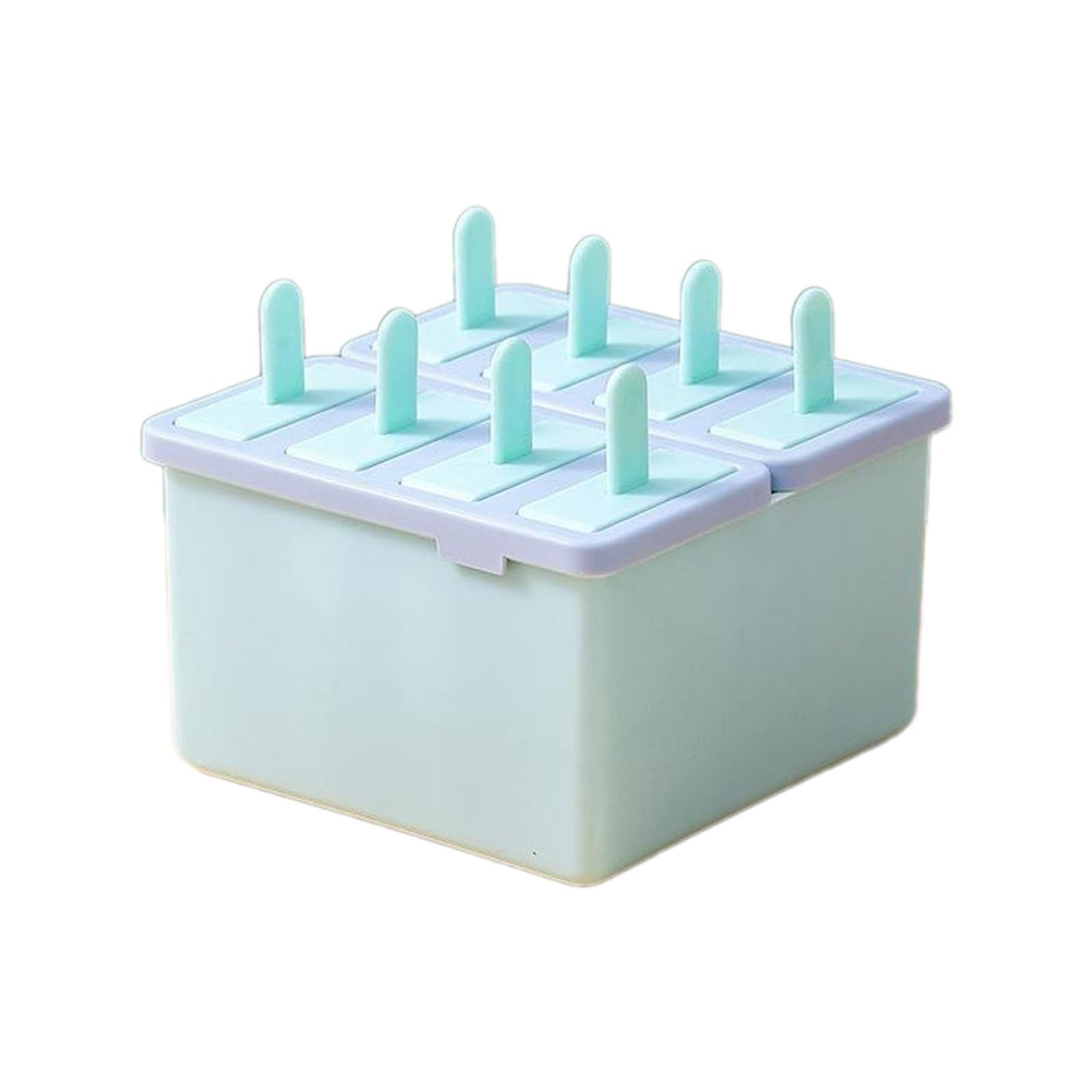 Xinsheinelry 8Cavity Popsicles Molds Ice Cream Cream Accessaries PP Texture Suitable for Kitchen Cooking Lolly Molds