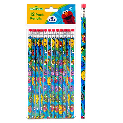 Set de 24 Lápices de Grafito Sesame Street Multicolor miniatura 2