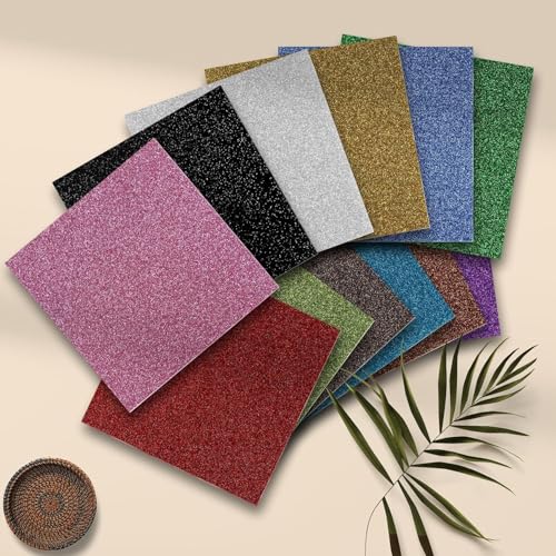Image of Acrylic Sheets Both-Side Glitter Acrylic Sheets 1 /8 Thick for Laser Cutting Engraving Plexiglass Sheets for Art Design Crafting DIY Home Decore Festival Ornaments (2, Silver, 8X12inch)