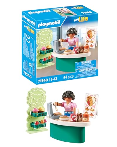 PLAYMOBIL | MyLife | Süßigkeitenstand | Spielzeug für Kinder ab 5 Jahren | 71540