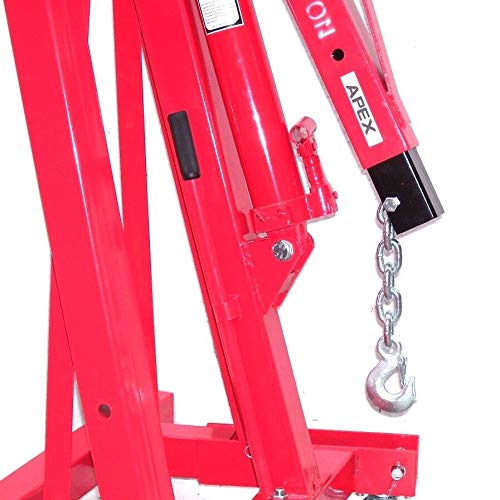D+L Grue d'atelier - 2000 kg - Leve-moteur 06164 - Grue de transmission - Grue 2 tonnes AWZ