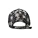 Women Lace Flower Baseball Cap Sun Hats Adjustable for Summer Running Travel Casual Sports Trucker Hat (Fashion White)