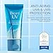 Biore UV Aqua Rich Daily Hydrating Facial Moisturizer with SPF 50 | Oil Free Sunscreen & Primer for Makeup with Hyaluronic Acid, No White Cast, Non-Comedogenic, For Sensitive Skin, PA++++, 1.7 Oz