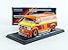 1983 GMC Vandura Custom Orange with Custom Graphics 1/43 Diecast Model Car by Greenlight 86327