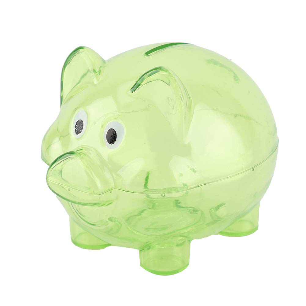 Amazon.co.jp: 貯金箱 ベビー貯金箱 透明 3.93インチ コインバンク