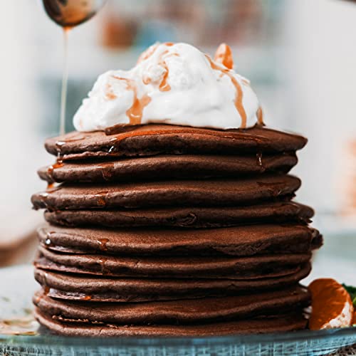 It's Really Vegan Pancake & Waffle Mix | Dairy Free, Egg Free, And Soy Free Mix Pancake Waffle | Serving Size 1/3 Cup Mix (40G) (Chocolate) #TOP7