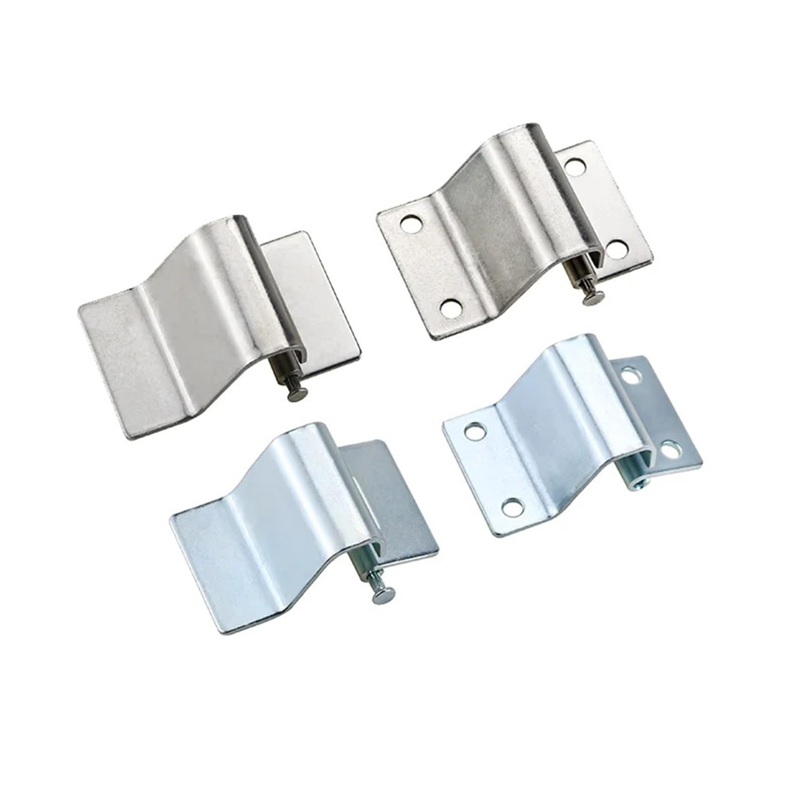 Vsitikvs Iron-With Holes Equipment Stainless Steel/Iron Welded Concealed Hinge Electrical Box 1Pcs
