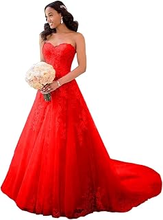 Elegant Mermaid Lace Wedding Dresses for Bride Applique Strapless Bridal Gowns A-line Tulle Wedding Gown with Train
