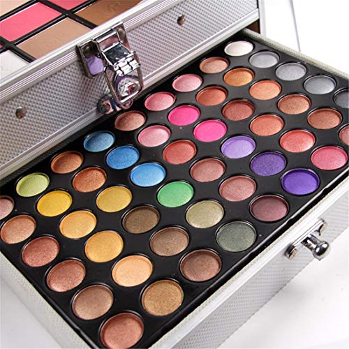 JasCherry Paleta de Sombras de Ojos 132 Colores de Maquillaje Set Kit Cosmético - Incluye sombra de ojos y Corrector… - Imagen 2