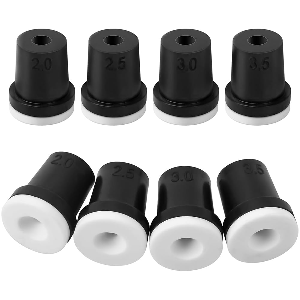 IJSDNVJNDX Sandblasting Ceramic Tips 2mm/2.5mm/3mm/3.5mm(8 Pcs), Abrasive Blast Sandblaster-Nozzle Tips Kit