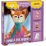 MAKE YOUR OWN STUFFED ANIMAL. If your child is already bored of all his/her toys, we have a great idea for you! With these kids sewing crafts they can make a brand new stuffed toy in the house with their own bare hands. Cat sewing kit for kids with f...